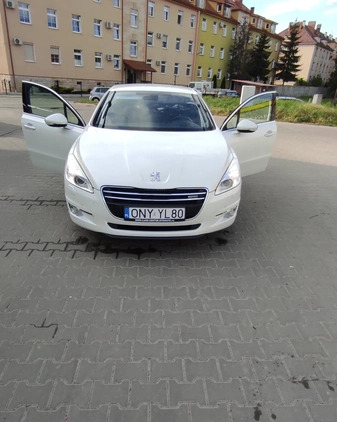 Peugeot 508 cena 27900 przebieg: 291000, rok produkcji 2012 z Nysa małe 562